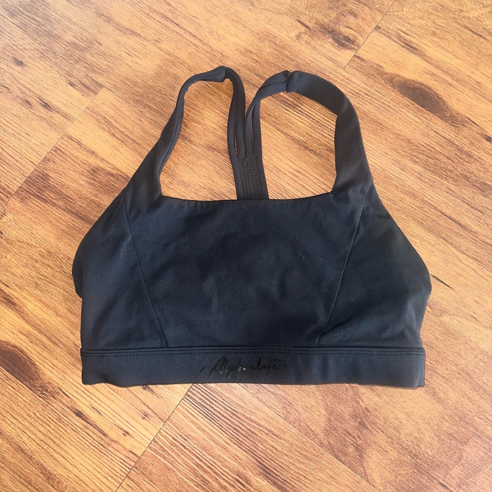 Alphalete Black Sports Bra